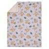 NoJo Disney Lion King Ivory, Teal, Sage and Gold Simba Future King Super Soft Cuddly Plush Baby Blanket - 2 of 4
