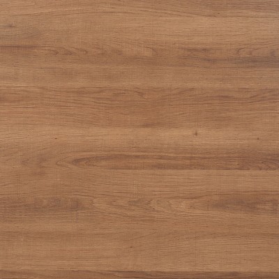 Natural Brown Wood Veneer Rectangular Cocktail Table