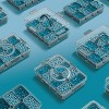 LunaLulinlk 8-grid Snack Box Container Divider Tray with Lid, Blue, 2-Pack - 3 of 4