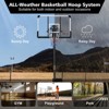 Racxily Double Fish 44" Portable Basketball Hoop - Adjustable Height 7.5-10ft, Outdoor Basketball Goal System with Wheels & Stable Base - 4 of 4