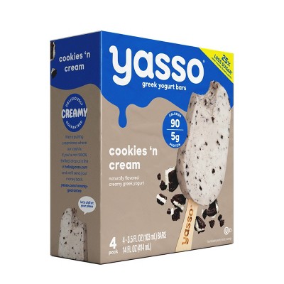 Yasso Frozen Greek Yogurt - Cookies 'n Cream Bars - 4ct_2