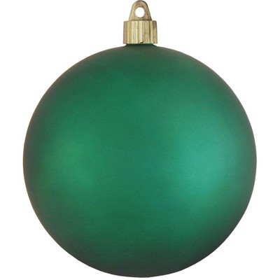 Christmas by Krebs 4ct Shamrock Green Shatterproof Matte Finish Christmas Ball Ornaments 4.75" (120mm)