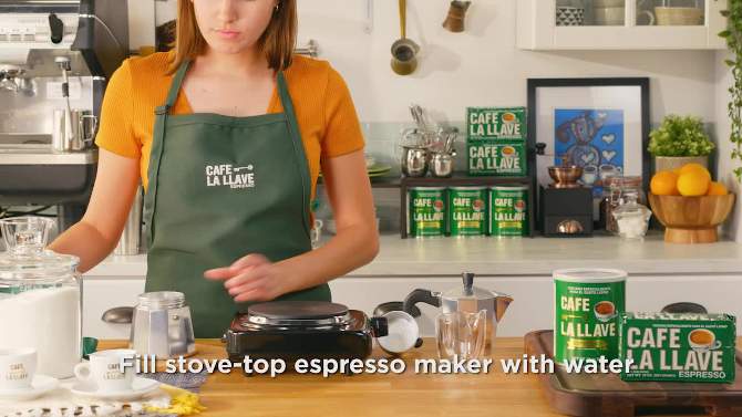 Cafe La Llave Espresso Roast Single Serve Coffee - 24ct, 2 of 9, play video