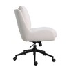 Modern Armless Office Chair - WOVENBYRD - 3 of 4