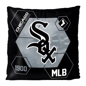 MLB Chicago White Sox Firm Density Connector Velvet Reverse Pillow - 1 of 3