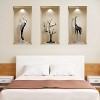 HomeRoots Set of Three Apa Faux Niche 3D Peel and Stick Wall Decals - 2 of 4