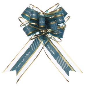 Unique Bargains Large Organza Pull Bow Gift Wrapping Ribbon for Wedding 20 Pcs - 1 of 4