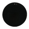 HomeRoots 24" Dark Brown Distressed Wood Round Framed Accent Mirror - 4 of 4