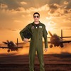 Top Gun: Maverick Flight Suit Costume Adult Mens - 3 of 4