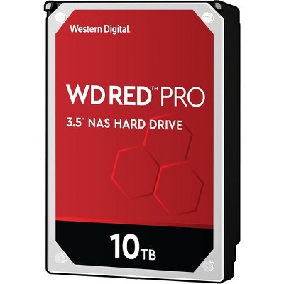 WD Red Pro WD102KFBX 10 TB Hard Drive - 3.5" Internal - SATA (SATA/600) - Storage System Device Supported - 7200rpm - 5 Year Warranty