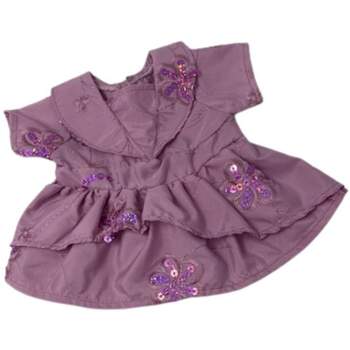 Doll Clothes Superstore Sequined Mauve Dress Fits 14 Inch Baby Alive And Little Baby Dolls