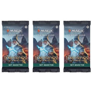 Magic the Gathering 3 Packs MTG Set Booster Pack Lot MTG Lord of the Rings Tales of the Middle-Earth - 1 of 1