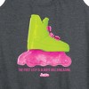 Women's - Barbie - Rollerblading Barbie the Movie Graphic Racerback Tank - 2 of 4