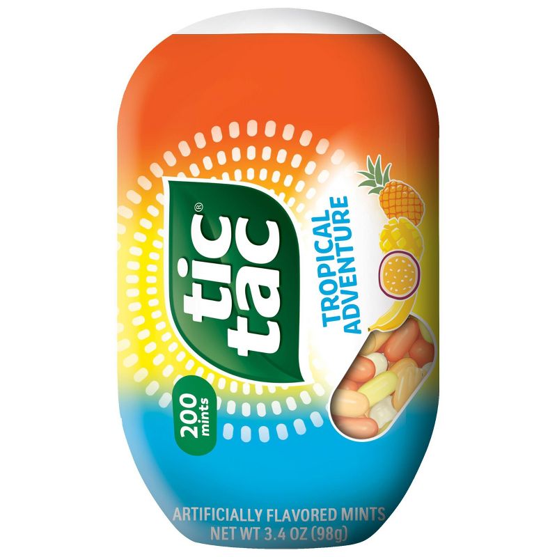 Tic Tac Tropical Adventure 200ct Bottle Pack - 3.4oz, 1 of 9