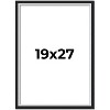 PosterPalooza | Flat Silver Picture Frame - UV Acrylic, Foam Board Backing, Hanging Hardware - 2 of 4