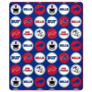 NFL Buffalo Bills 50x60 Holiday Blanket - 1 of 1