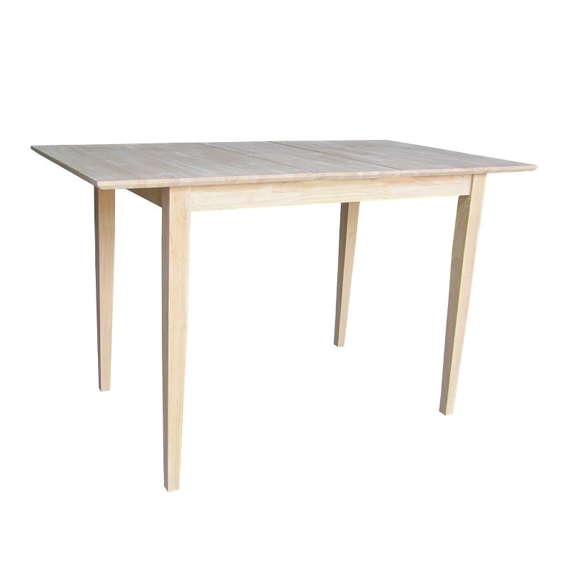 Counter Height Extendable Dining Table with Butterfly and Shaker Styled Legs - International Concepts, 1 of 12