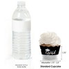 Big Dot of Happiness Black and White Graduation Party Decorations - Party Cupcake Wrappers - Set of 12 - 3 of 4