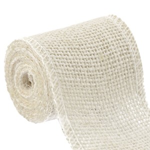 Unique Bargains Jute Wedding Party Decoration Home Craft Ribbon Strap Roll - 1 of 4