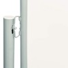 vidaXL Patio Retractable Side Awning 46.1"x236.2" Cream - 3 of 4