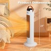SEVOBAL Indoor Heaters 24" Tower Space Heater Smart WiFi Remote Control 60 Oscillation for Bedroom Office Living Room - 2 of 4