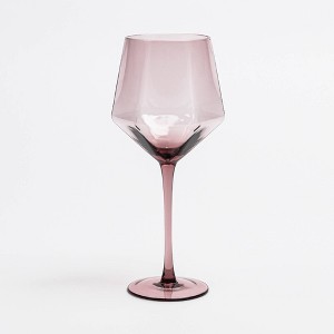 over&back 17.6 fl oz Facet Stemmed Wine Glass - 1 of 4