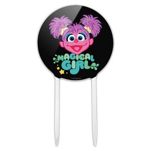 Sesame Street Magical Girl Abby Cadabby Acrylic Cake Topper - 1 of 4