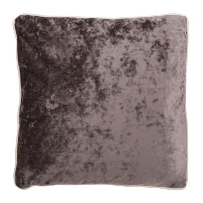 Darian Purple Velvet Square Decorative Pillow