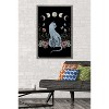 Trends International Episodic Drawing - Cat On The Hill Framed Wall Poster Prints - 2 of 4