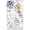 C&F Home "Jelly Bean Queen" Easter Spring Funny Cute Pun Embroidered Cotton Flour Sack Kitchen Dishtowel - 2 of 4