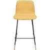 Zuo Var Counter Stool Yellow - 4 of 4