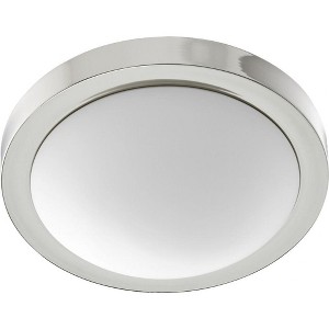 Quorum Lighting Contempo 2 - Light Flush Mount in  Polished Nickel - 1 of 1