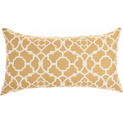Waverly Pillows Lovely Lattice 20 x 20 Ocean Indoor/Outdoor