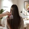 Unique Bargains Flat Handle Marble Hair Insert Comb 1 Pc - 4 of 4