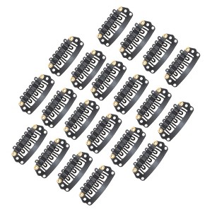 Unique Bargains U Shape Snap Hair Extension Clips 20 Pcs - 1 of 4