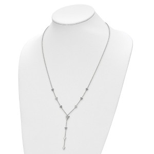 Chisel Stainless Steel Polished Triangles 24" Cable Chain Necklace Y Necklace - 1 of 2