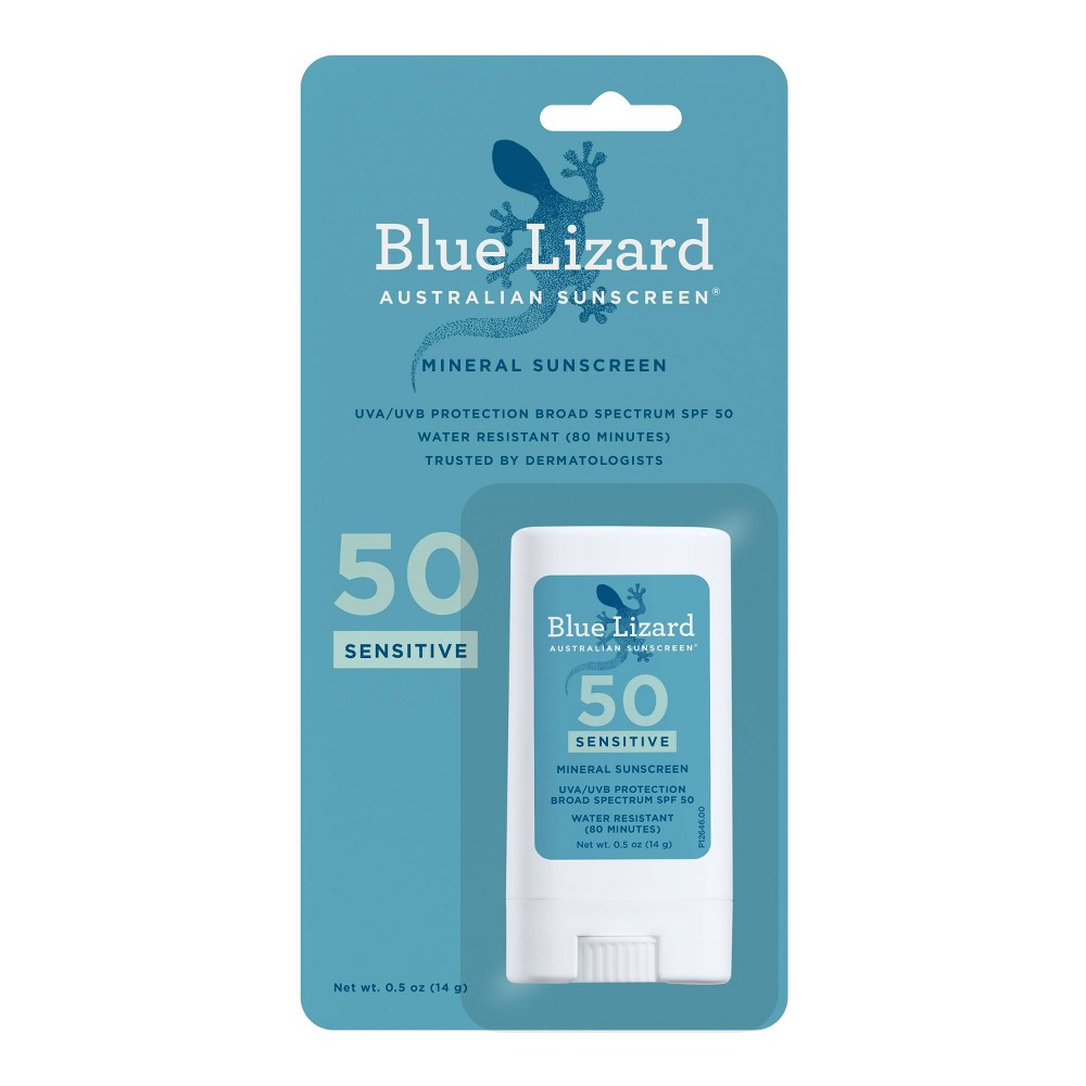 UPC 303162013056 product image for Blue Lizard Sensitive Mineral Sunscreen Stick - SPF 50+ - 0.5 oz: No Fragrance,  | upcitemdb.com