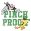 Women's Looney Tunes Tweety and Sylvester Pinch Proof T-Shirt - 2 of 3