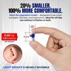 MEDca Premium Digital Hearing Aids for Seniors, Invisible in Canal (CIC) In, Ear Mini Sound Enhancer Set, Near, Invisible, Noise Cancelling - 2 of 4