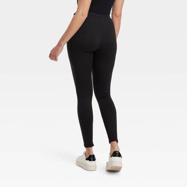 Leggings súper suaves 2 piezas para mujer - A New Day™ Negro 2