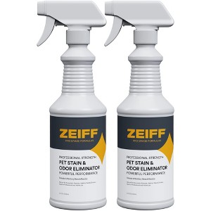 Zeiff Pet Stain and Odor Remover - Pet Urine Enzyme Cleaner to Break Up Tough Stains - Carpet Stain Remover for Dog Urine and Cat Pee, 1 Gallon, - 1 of 4
