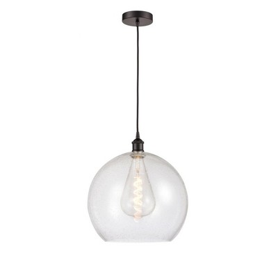 Athens - 1 Light Pendant In Industrial Style-17.38 Inches Tall and 13.75 Inches Wide
