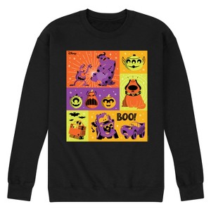 Men's - Disney - Halloween Movies Grid Graphic Fleece Sweatshirt - 1 of 4