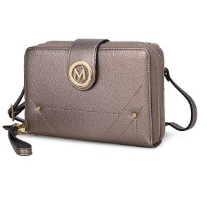 MKF Collection Sage Wallet Crossbody Bag with Optional Wristlet by Mia K - 1 of 4