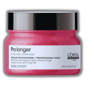 L'Oreal Serie Expert Pro-Longer Mask | Loreal Masque For Fine Thin Hair | Strengthen Fine Hair | Deep Treatment Reduces Hair Breakage (8.5 oz) - 1 of 3