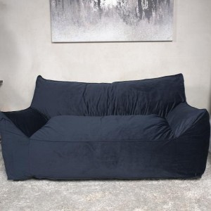 CAVINAS Bean Bag Chair with Armrests, Velvet Cloud Couch with High-Density Shredded Foam and Removable Cover for Reading, Resting - 1 of 4