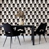 Tempaper & Co.® x Alice + Olivia XOXO Stace Removable Peel and Stick Wallpaper, Black and Red, 28 sq. ft.: Vinyl, Self-Adhesive, Washable - 2 of 4