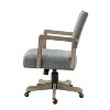 Debora Modern Task Chair Arm Chair for Living Room and Office Room  with Nailed Trims| KARAT HOME - 3 of 4