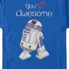 Men's Star Wars Valentine's Day You R2 Awesome T-Shirt - 2 of 4