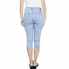 Women's High Rise Frayed Skinny Capri Pants - KanCan - 2 of 3